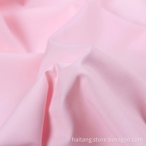 Solid Microfiber fabric Smooth Shirting Fabric Anti-wrinkle